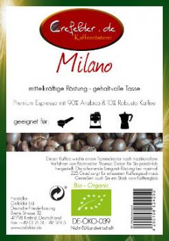 Kaffeerösterei Crefelder Milano - BIO Kaffeerösterei Crefelder Milano - BIO