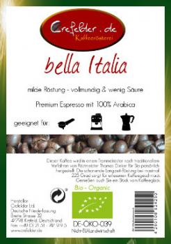 Kaffeerösterei Crefelder bella Italia - BIO Kaffeerösterei Crefelder bella Italia - BIO