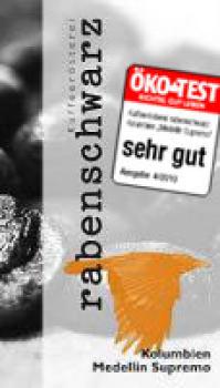 Rabenschwarz Kaffee Medellin Supremo - Kolumbien Rabenschwarz Kaffee Medellin Supremo - Kolumbien